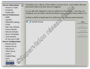 Configurer une alarme par mail
