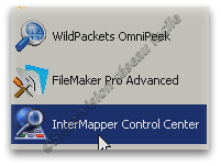 Lancez InterMapper Control Center